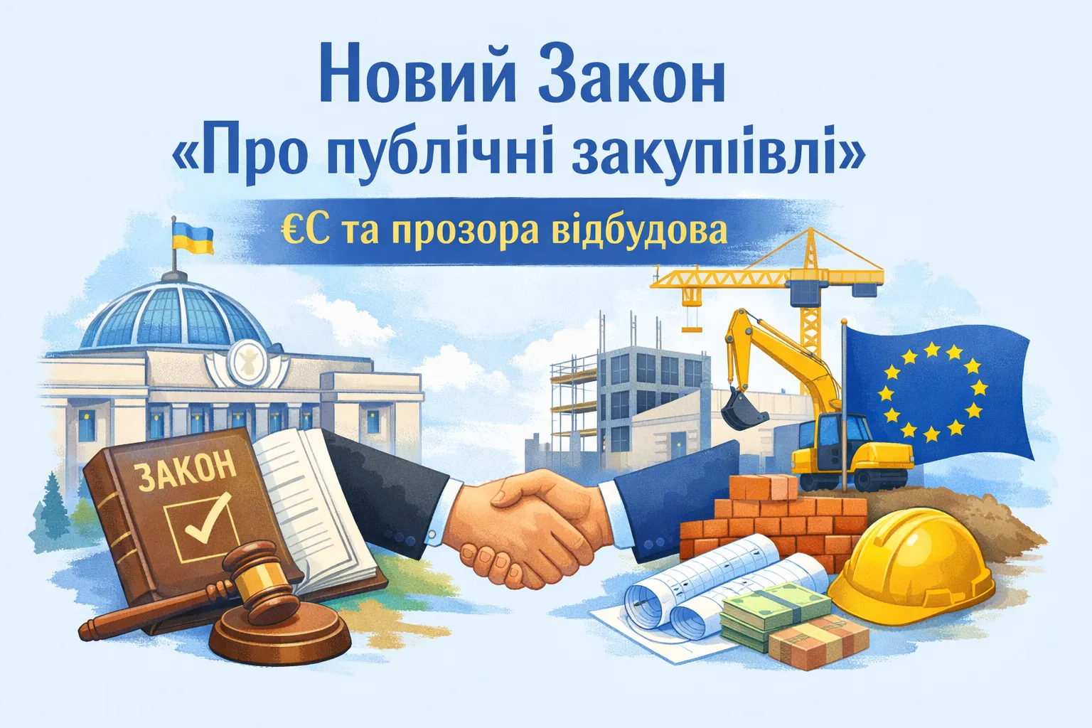 ВРУ ухвалила новий Закон Про публічні закупівлі курс на ЄС та прозору відбудову