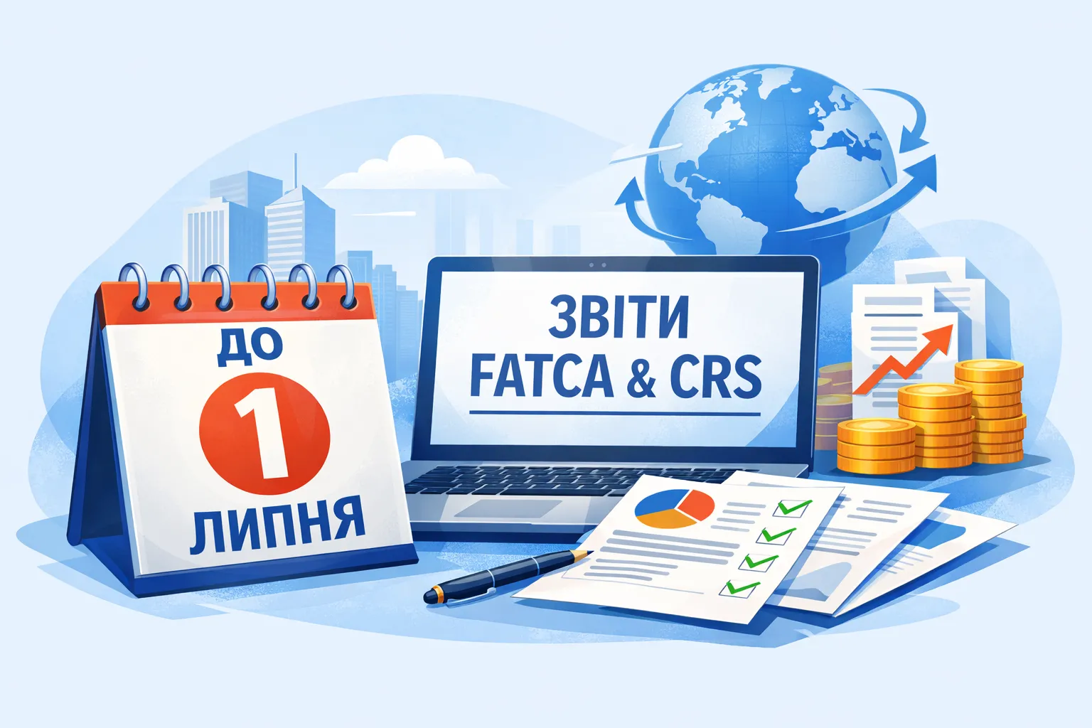 До 1 липня – дедлайн подачі звітів за стандартами FATCA та CRS