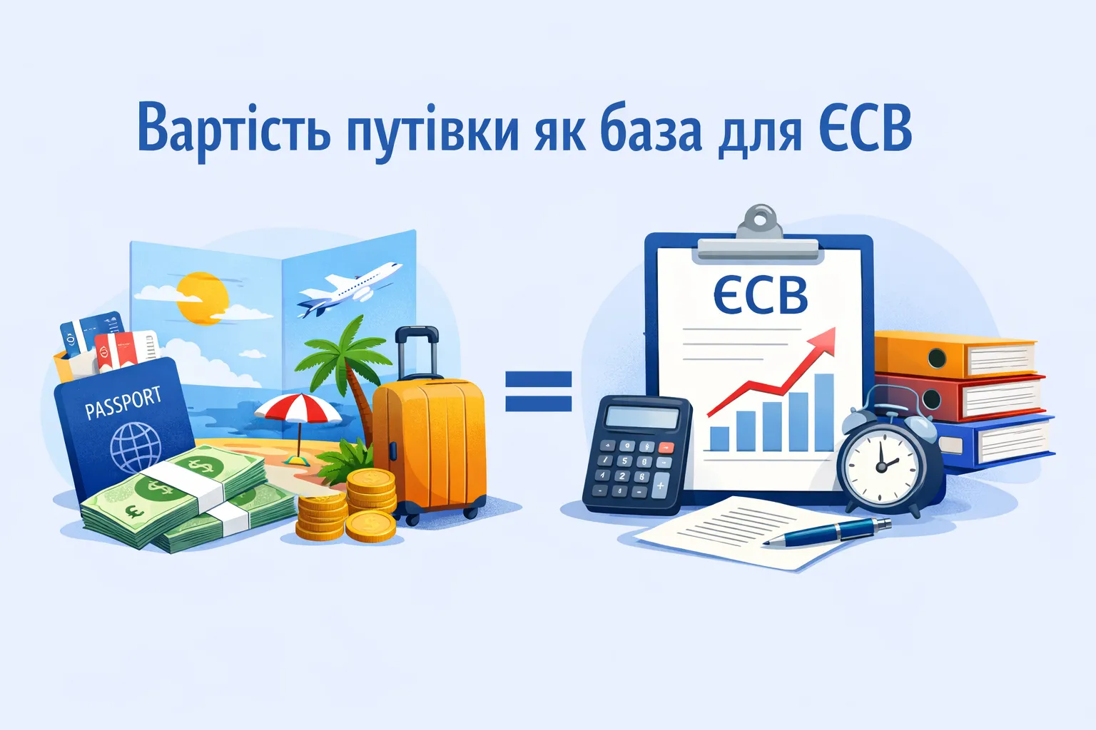 Вартість путівки як база для ЄСВ