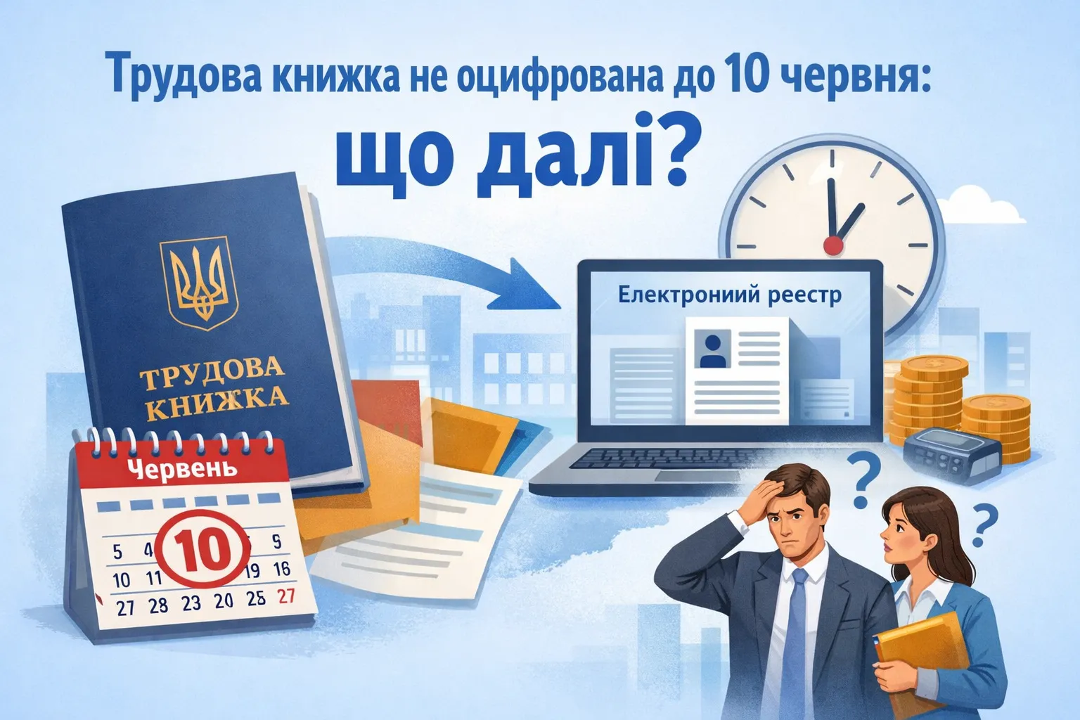 Не успели оцифровать трудовую книжку до 10 июня: какие последствия?
