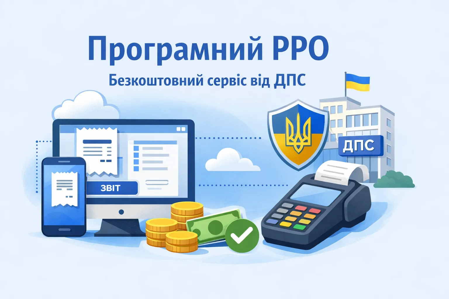 Програмний РРО: безкоштовний сервіс від ДПС Програмний РРО: безкоштовний сервіс від ДПС