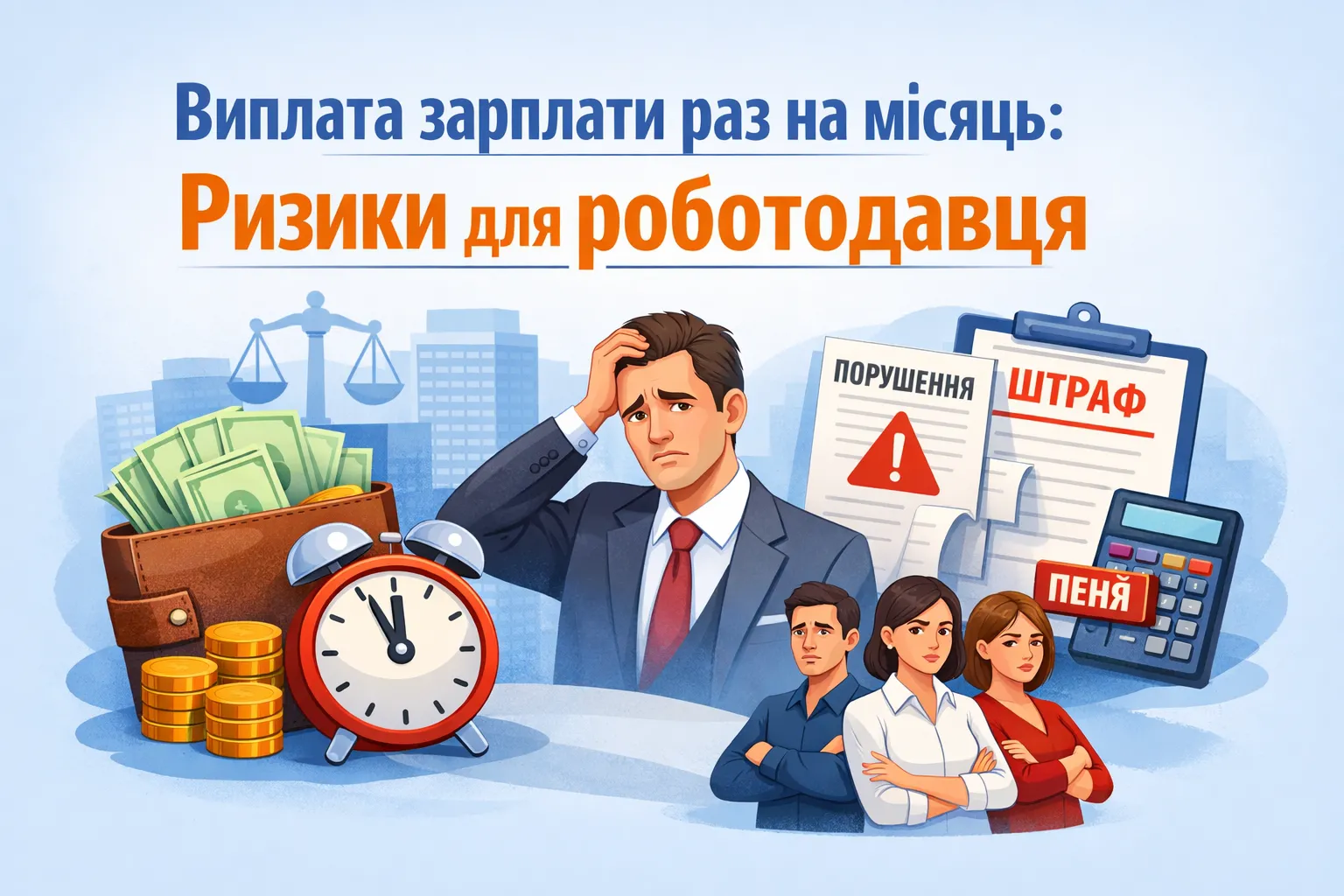 Выплата заработной платы один раз в месяц: что грозит работодателю