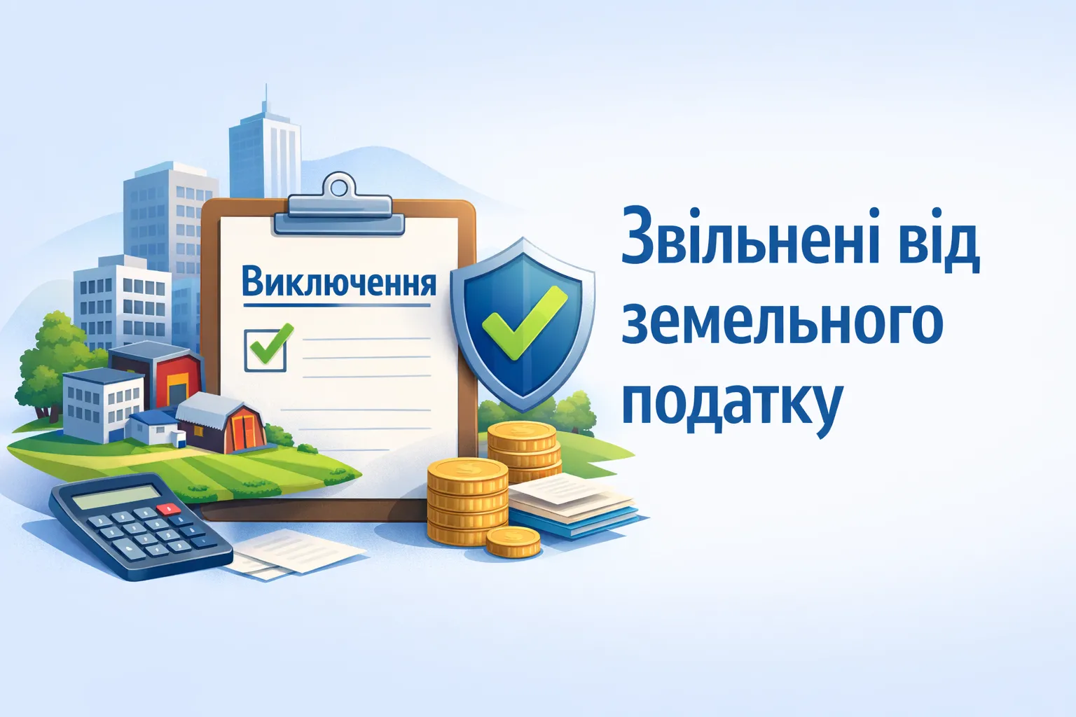 Земельний податок: хто з юросіб повністю звільнений