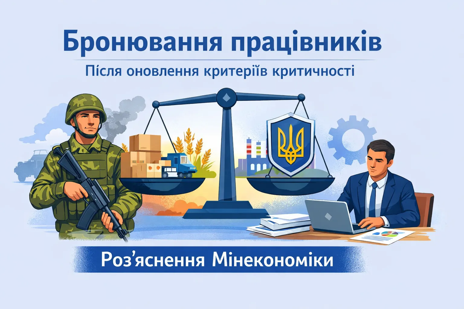 Як працюватиме бронювання після оновлення критеріїв критичності: роз’яснення Мінекономіки 