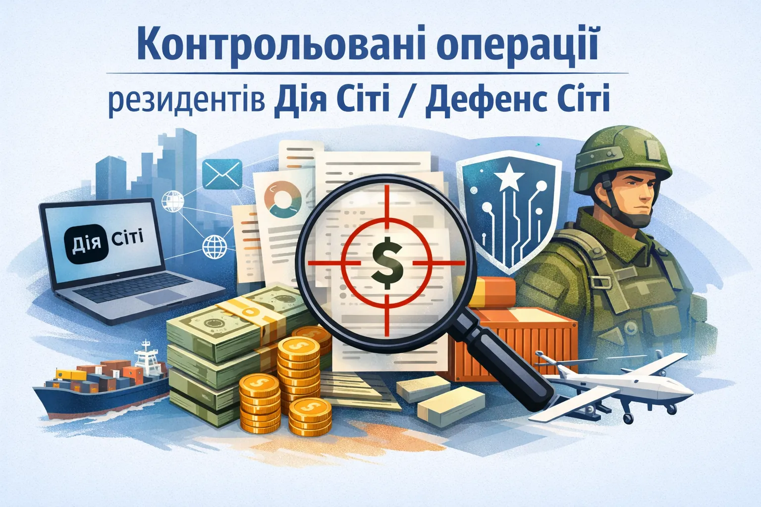 Резиденти Дія Сіті/Дефенс Сіті: контрольовані операції під прицілом Резиденти Дія Сіті/Дефенс Сіті: контрольовані операції під прицілом