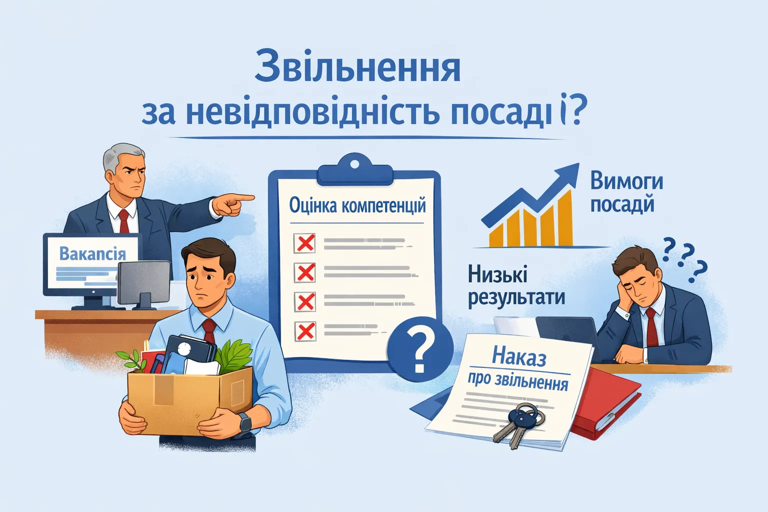 Может ли работодатель уволить работника за несоответствие должности?