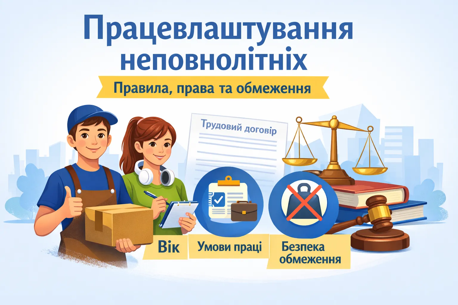 Трудоустройство несовершеннолетних: основные правила, права и ограничения
