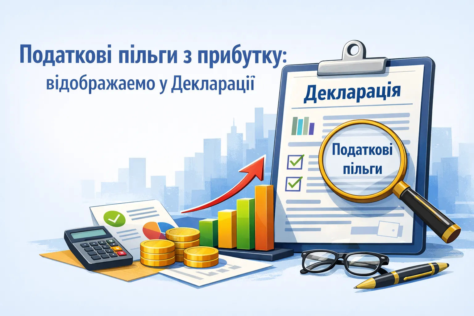 Податкові пільги з прибутку: відображаємо у Декларації