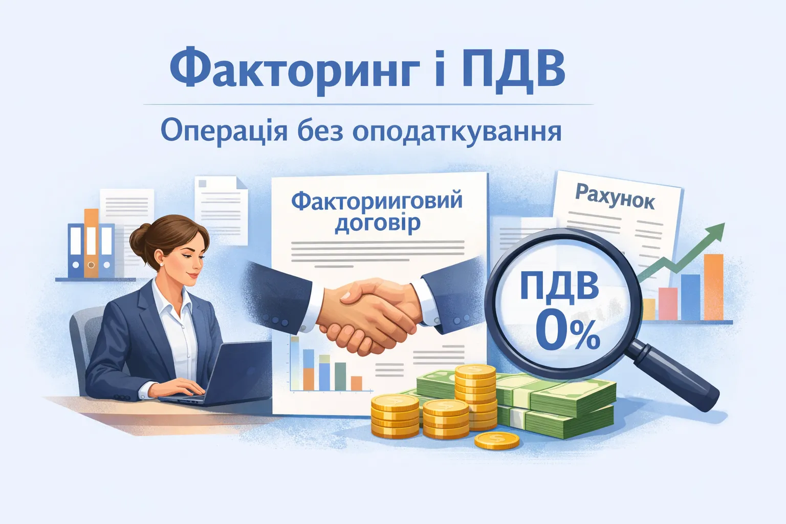 Факторинг і ПДВ: коли операція не оподатковується