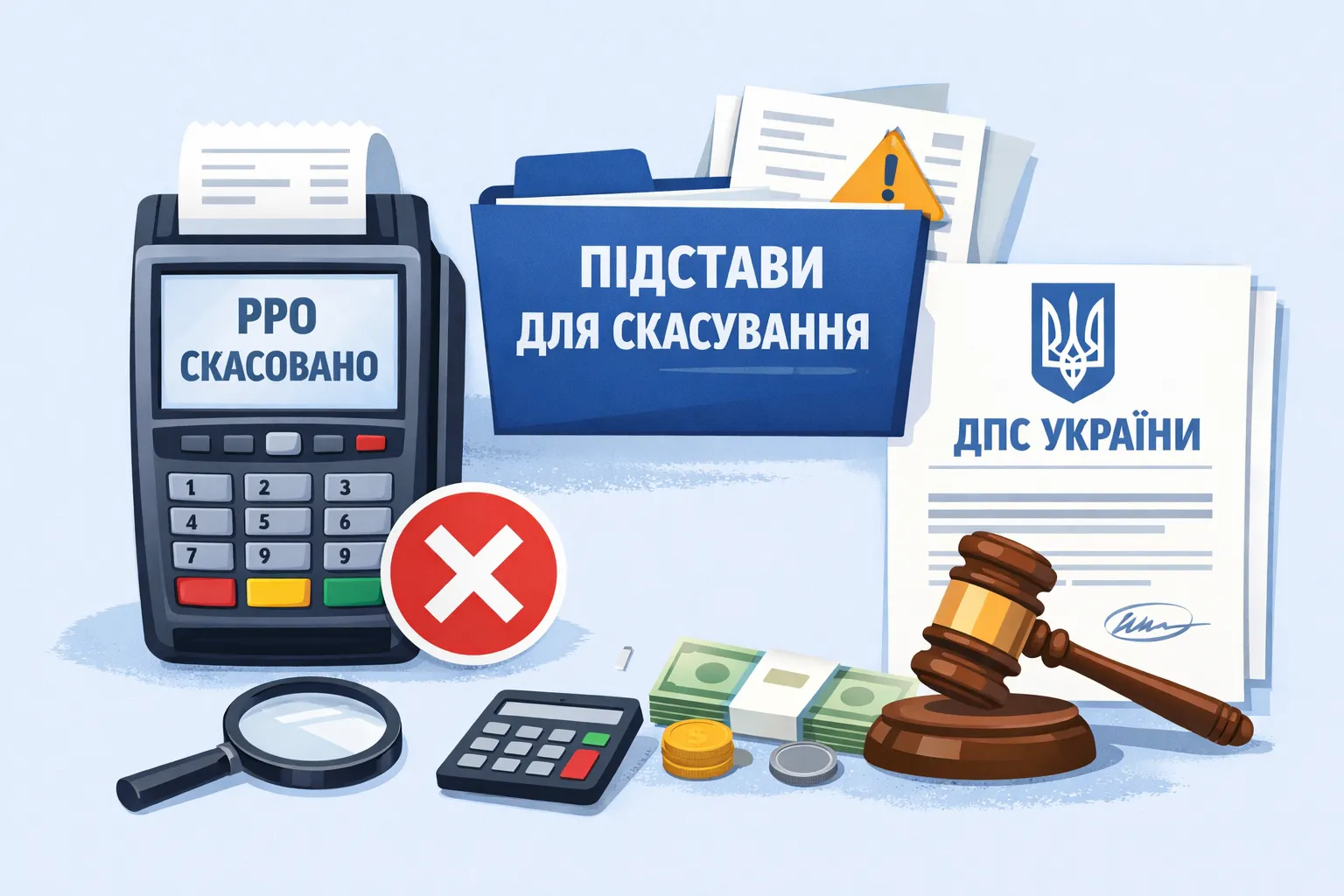 Коли ДПС скасовує реєстрацію РРО: повний перелік підстав