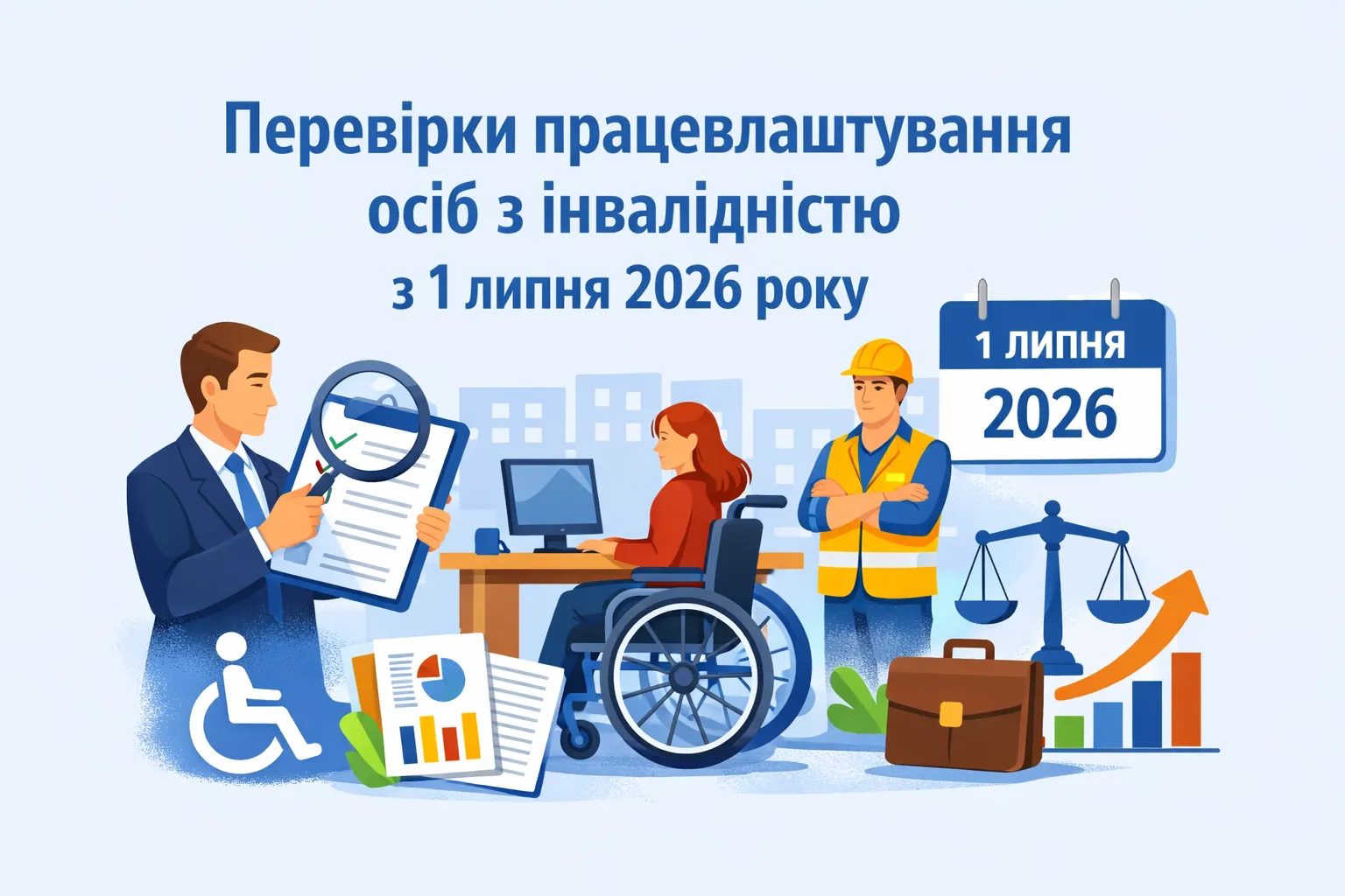 Гоструда начнет проверять норматив трудоустройства лиц с инвалидностью: что изменится с 1 июля 2026 года