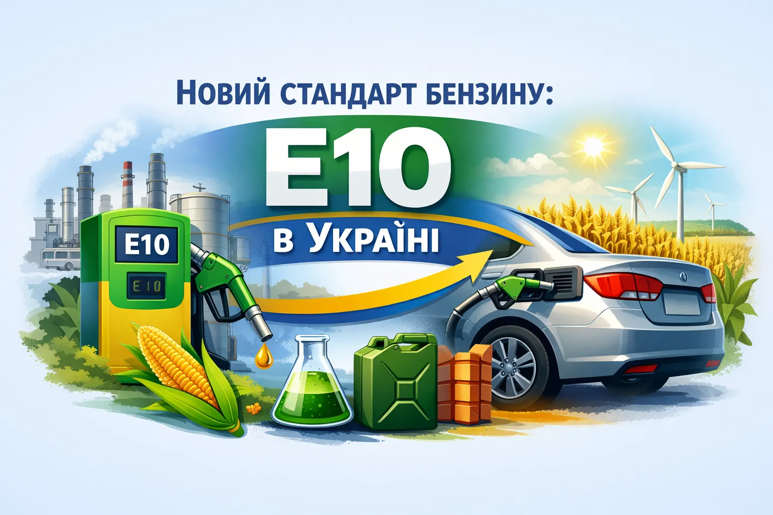 Украина переходит на новый стандарт бензина: как Е10 изменит рынок топлива