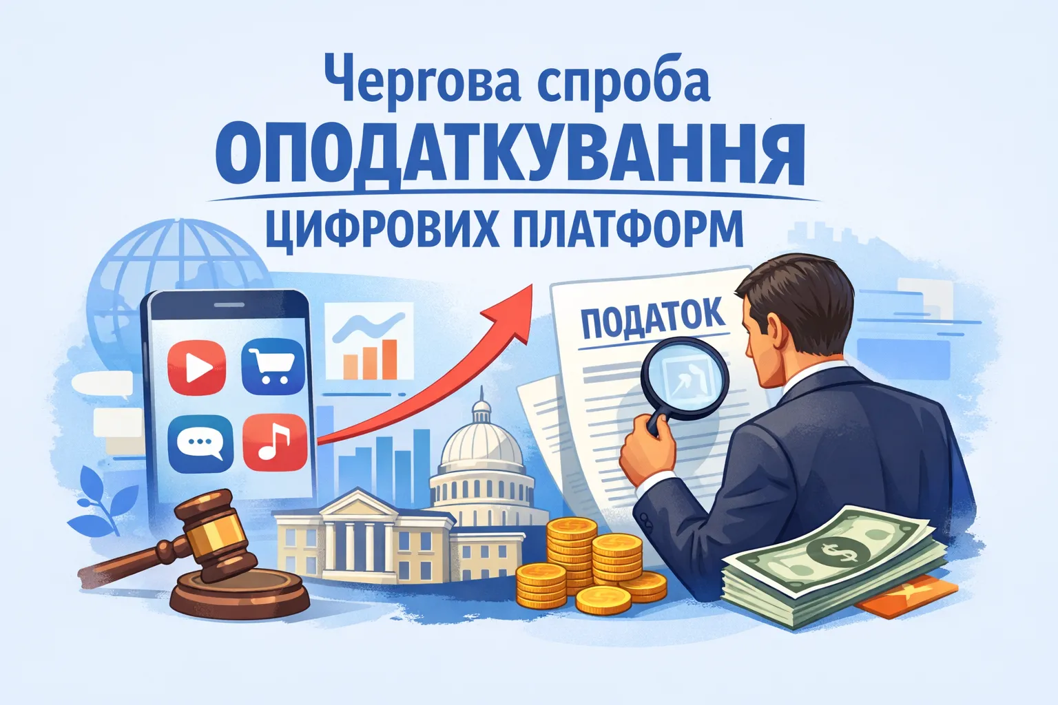 Чергова спроба оподаткування цифрових платформ