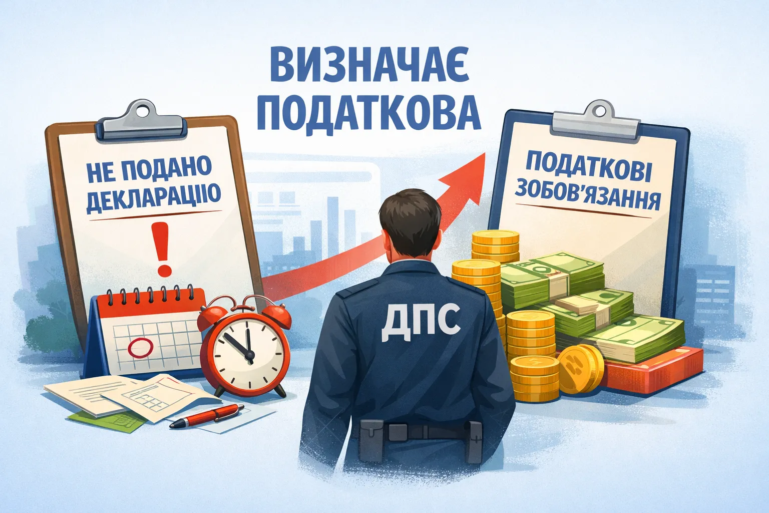 Не подали Декларацію вчасно: податкові зобов’язання визначає ДПС Не подали Декларацію вчасно: податкові зобов’язання визначає ДПС