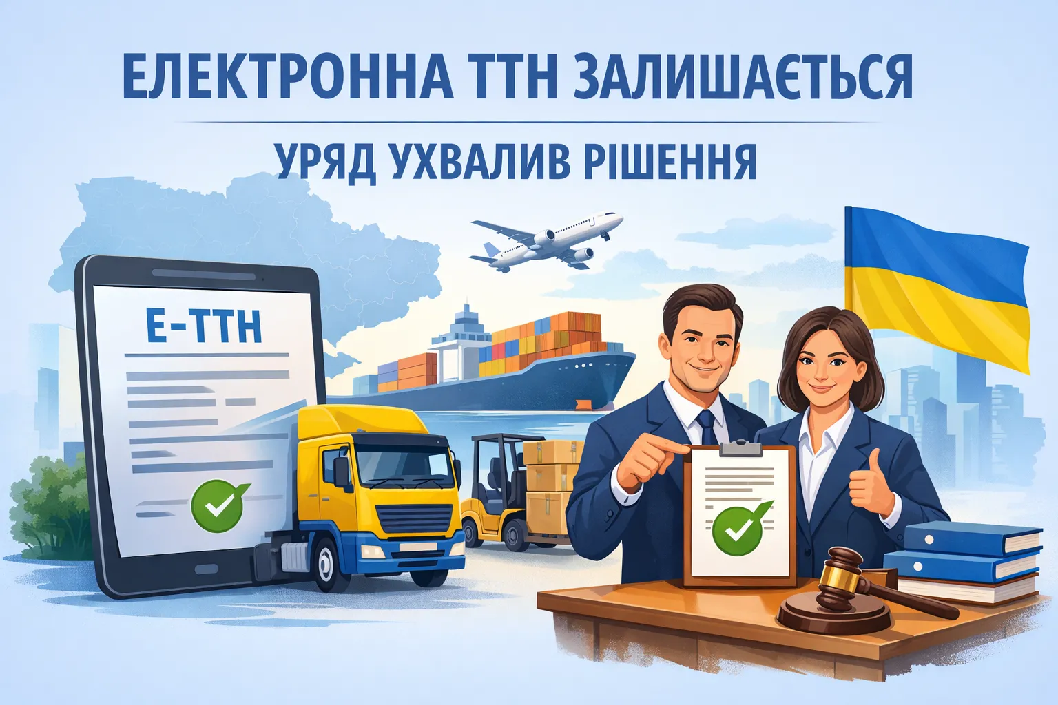 Електронна ТТН залишається: Уряд ухвалив рішення Електронна ТТН залишається: Уряд ухвалив рішення