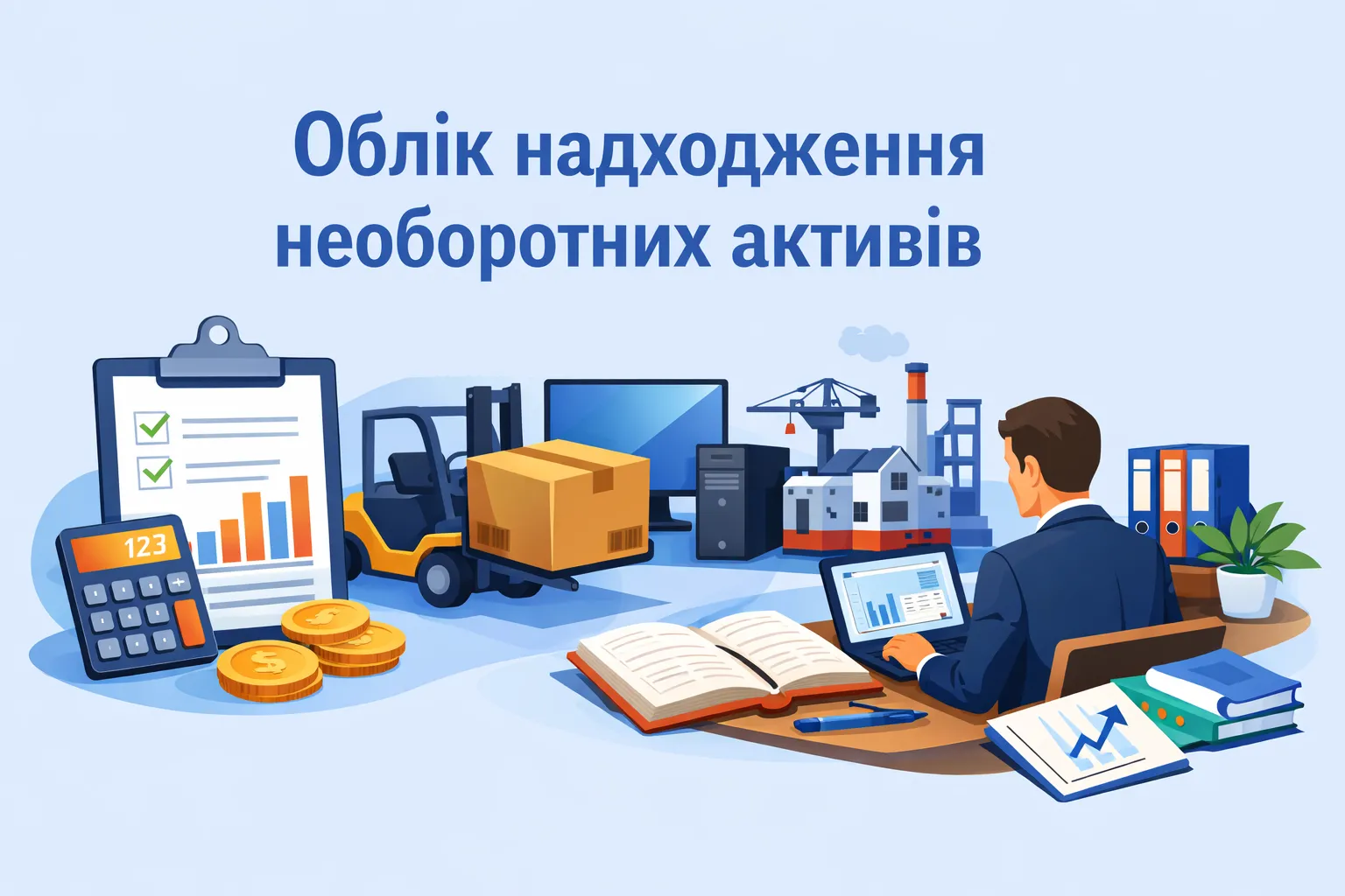 Облік типових операцій: надходження необоротних активів Облік типових операцій: надходження необоротних активів