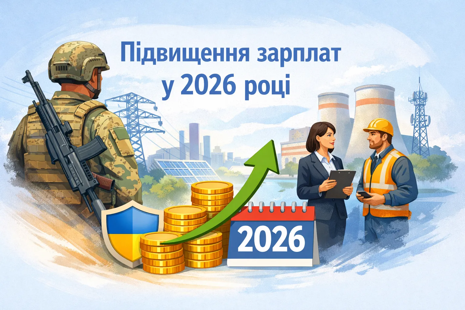 Підвищення зарплат для цілей критичності й бронювання у 2026 році Підвищення зарплат для цілей критичності й бронювання у 2026 році