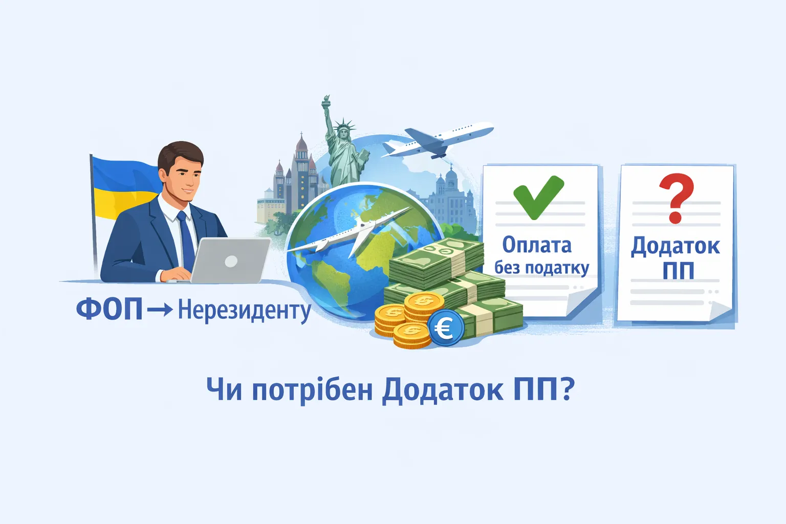ФОП платить нерезиденту без податку: чи обов’язковий додаток ПП ФОП платить нерезиденту без податку: чи обов’язковий додаток ПП