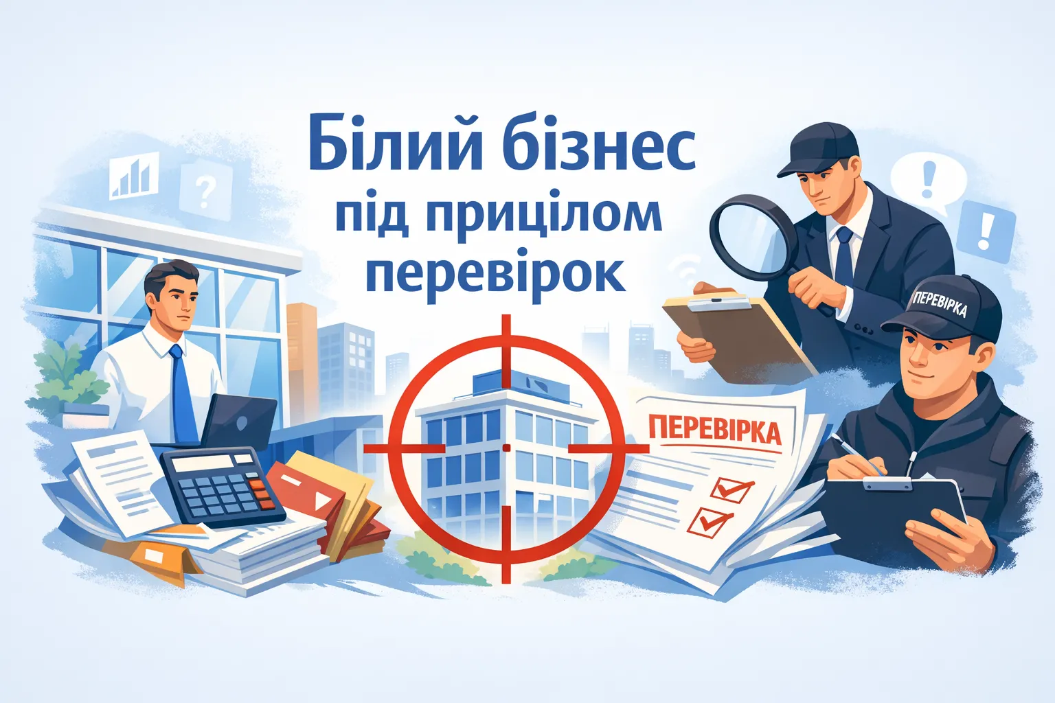 Білий бізнес, який на виду, стає легшою мішенню для перевірок Білий бізнес, який на виду, стає легшою мішенню для перевірок