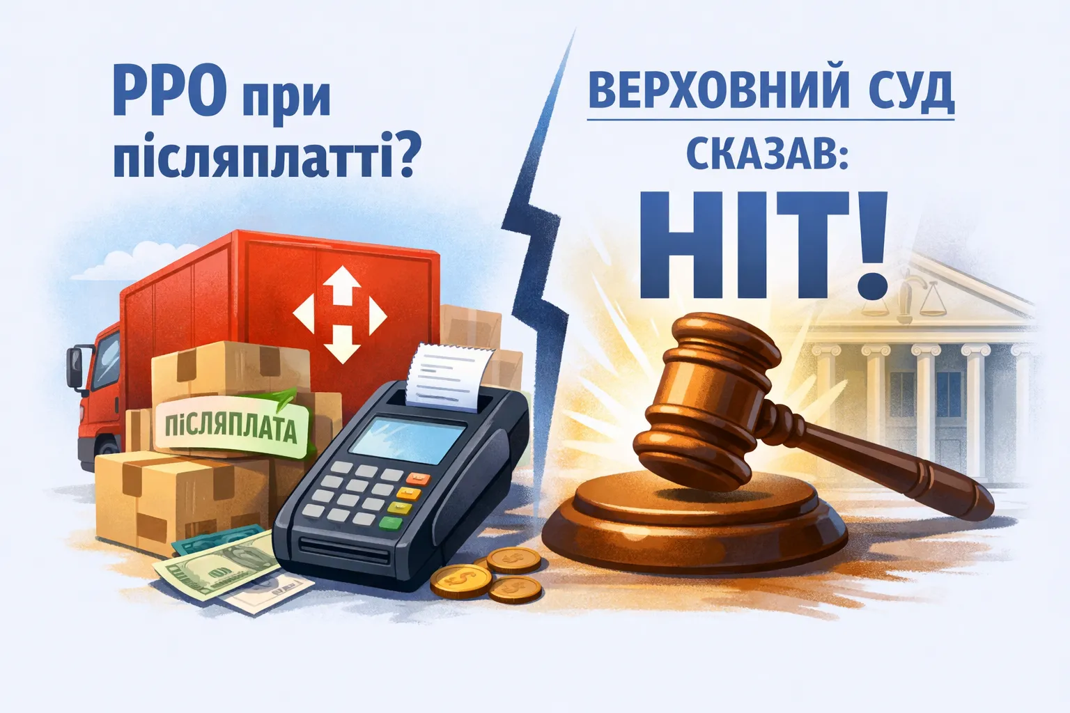 РРО при післяплаті через «Нову пошту»? Верховний Суд сказав «НІТ»! РРО при післяплаті через «Нову пошту»? Верховний Суд сказав «НІТ»!