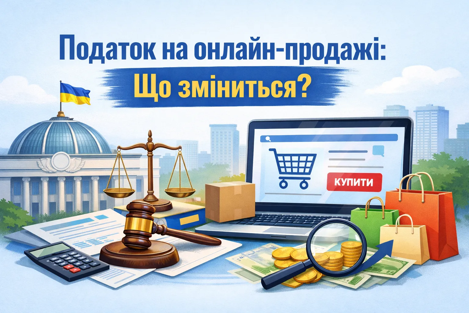 ВРУ прийняла Закон про податок з онлайн продажів: що зміниться для українців?