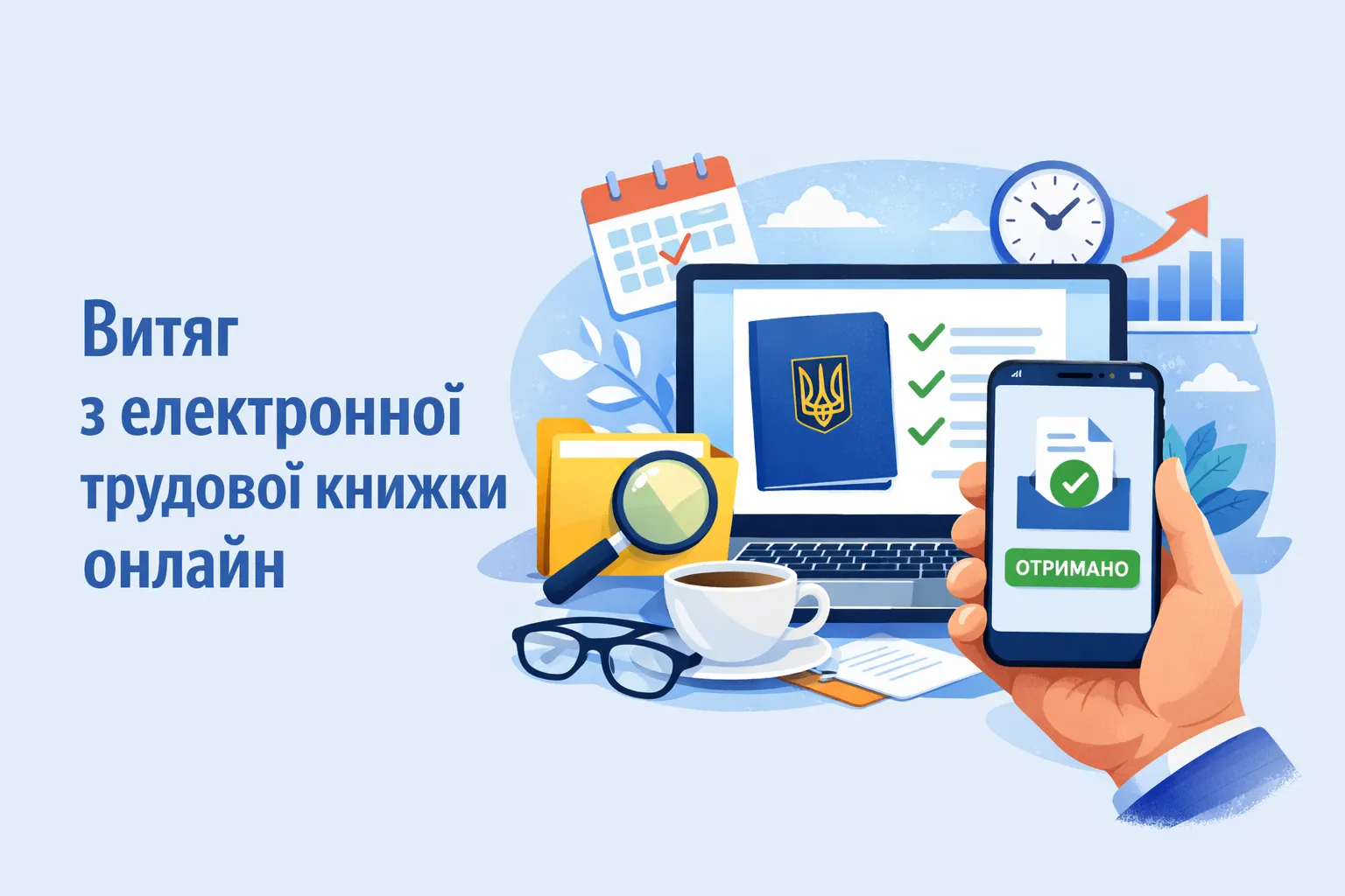 Як сформувати витяг з електронної трудової книжки онлайн