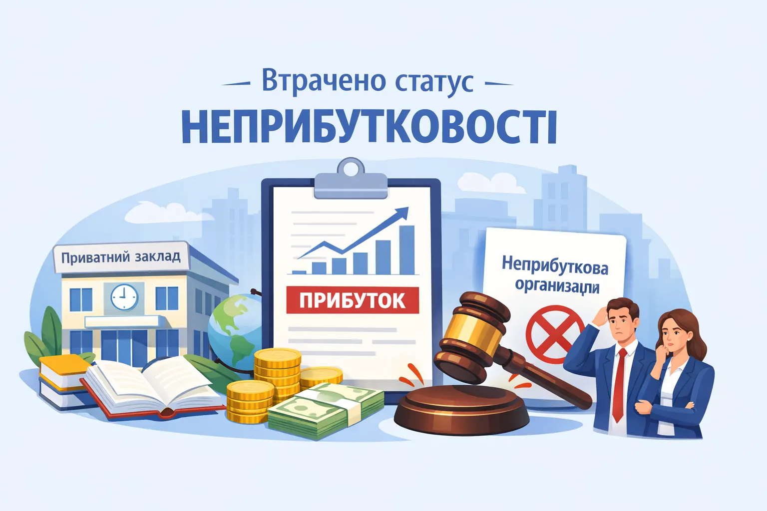 Приватний заклад освіти і статус неприбутковості: коли це неможливо