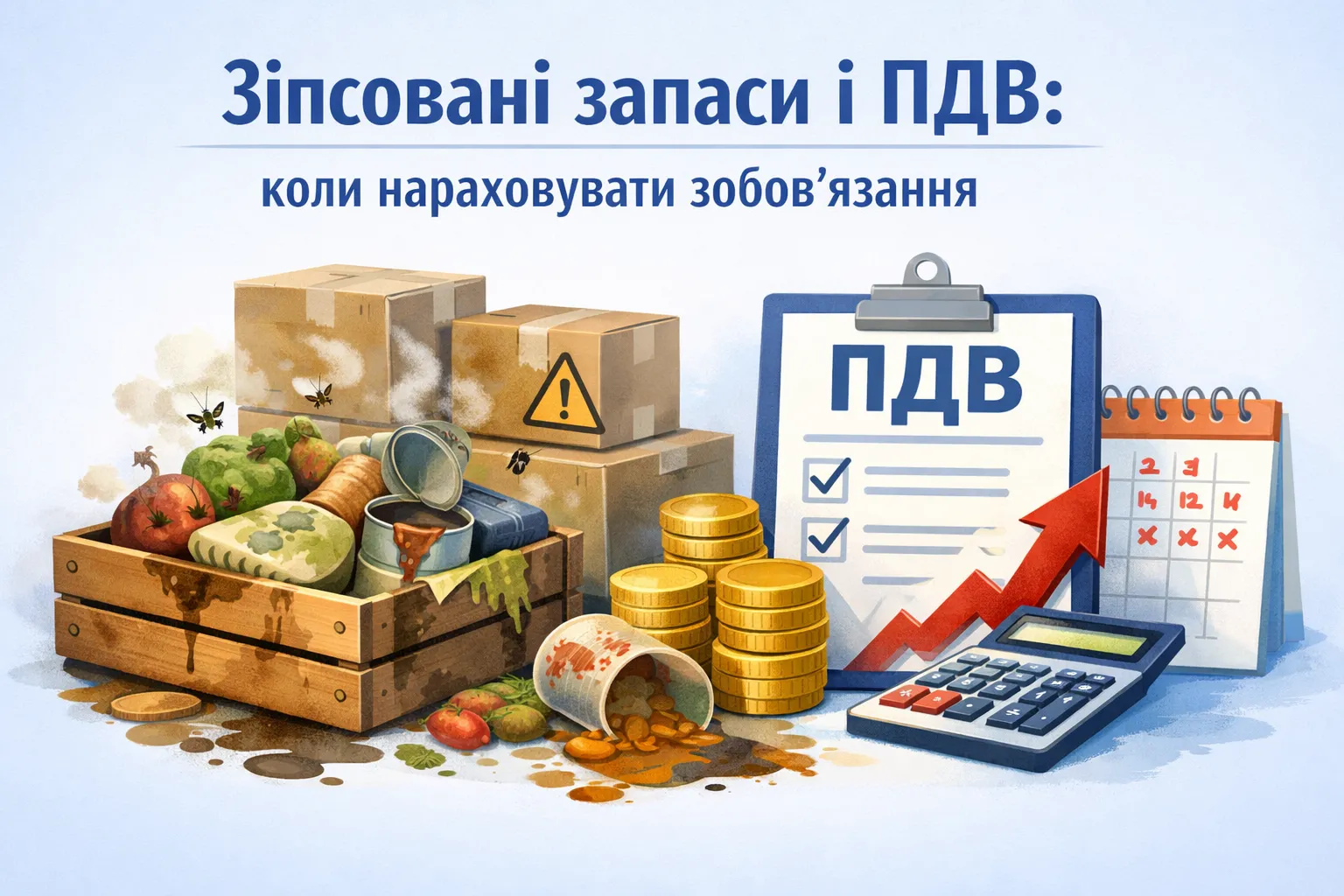 Зіпсовані запаси і ПДВ: коли треба нарахувати зобов’язання Зіпсовані запаси і ПДВ: коли треба нарахувати зобов’язання