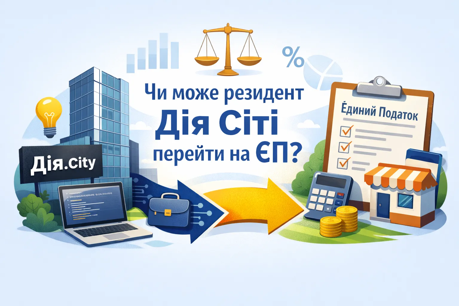 Чи може резидент Дія Сіті перейти на ЄП