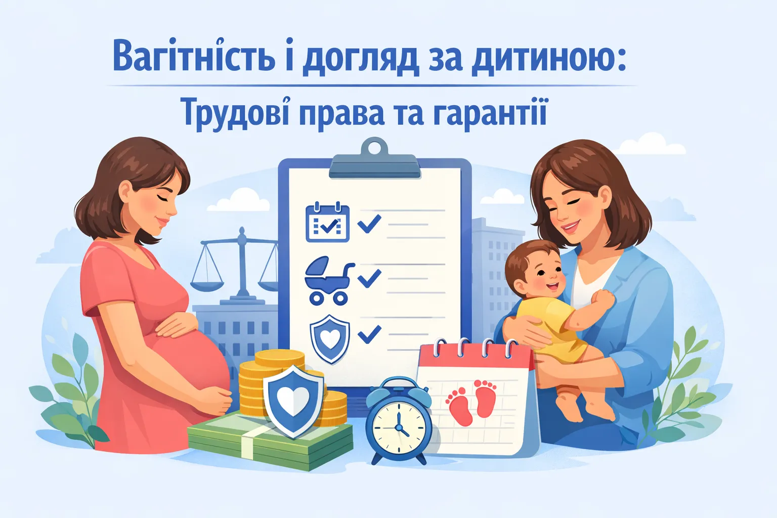 Вагітність і догляд за дитиною: що потрібно знати про трудові права та гарантії