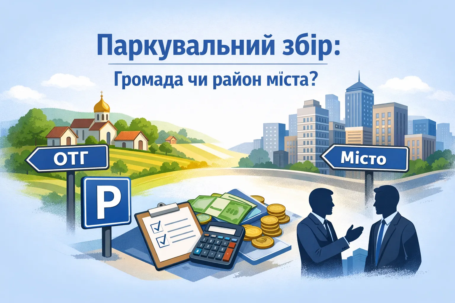 Паркувальний збір і КАТОТТГ: громада чи район міста?