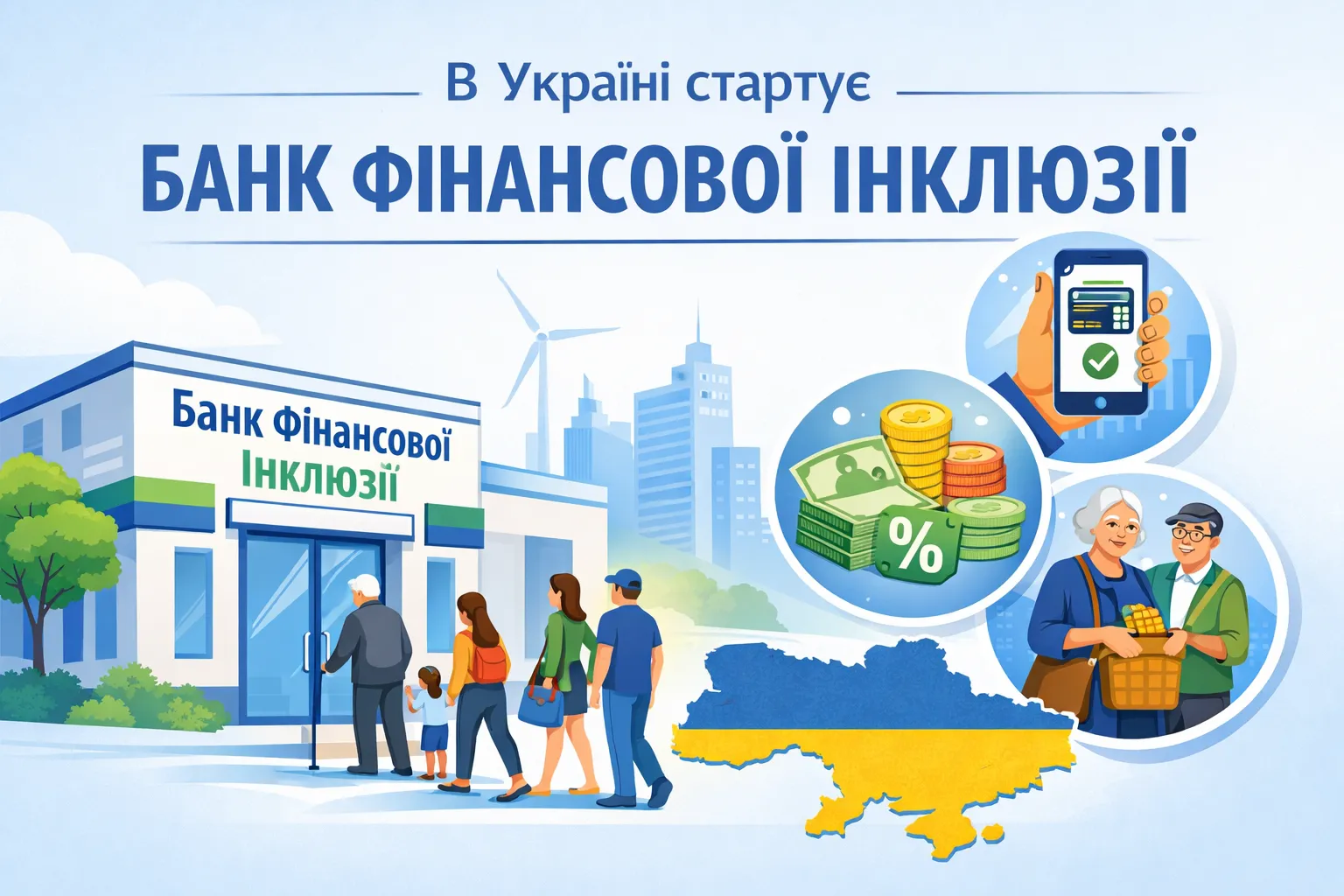 В Україні запрацює новий тип фінансової установи — банк фінансової інклюзії