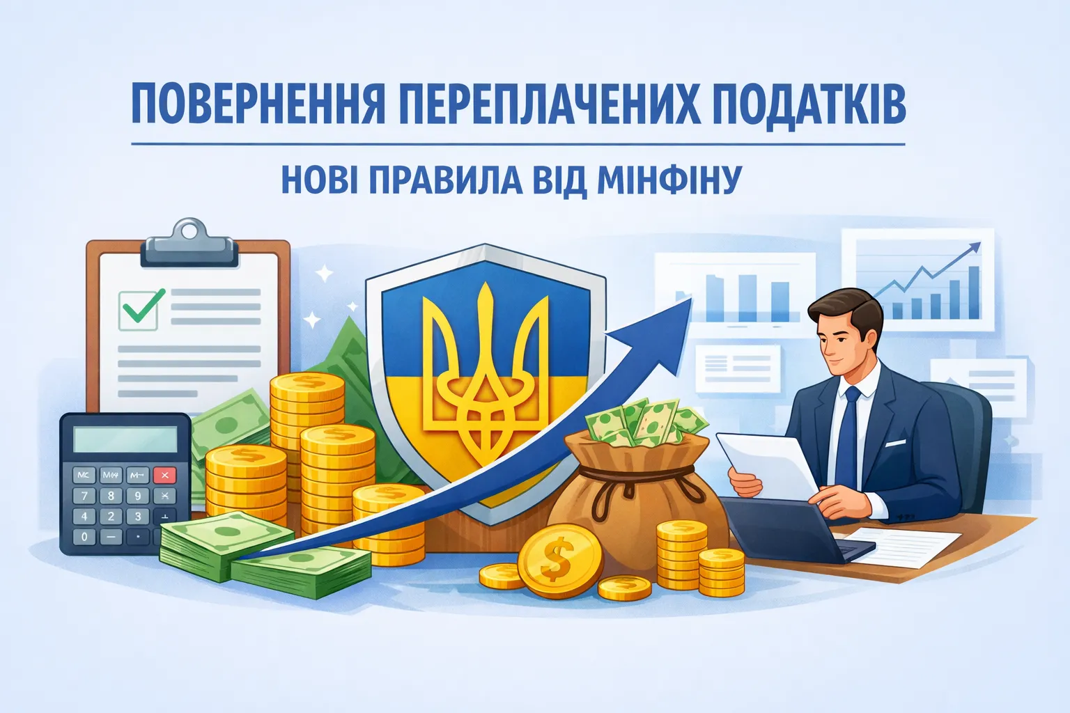 Нові правила повернення надміру сплачених податків: Мінфін оновив порядок Нові правила повернення надміру сплачених податків: Мінфін оновив порядок