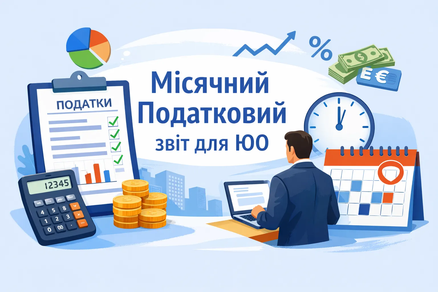 Місячний Податковий розрахунок для ЮО Місячний Податковий розрахунок для ЮО