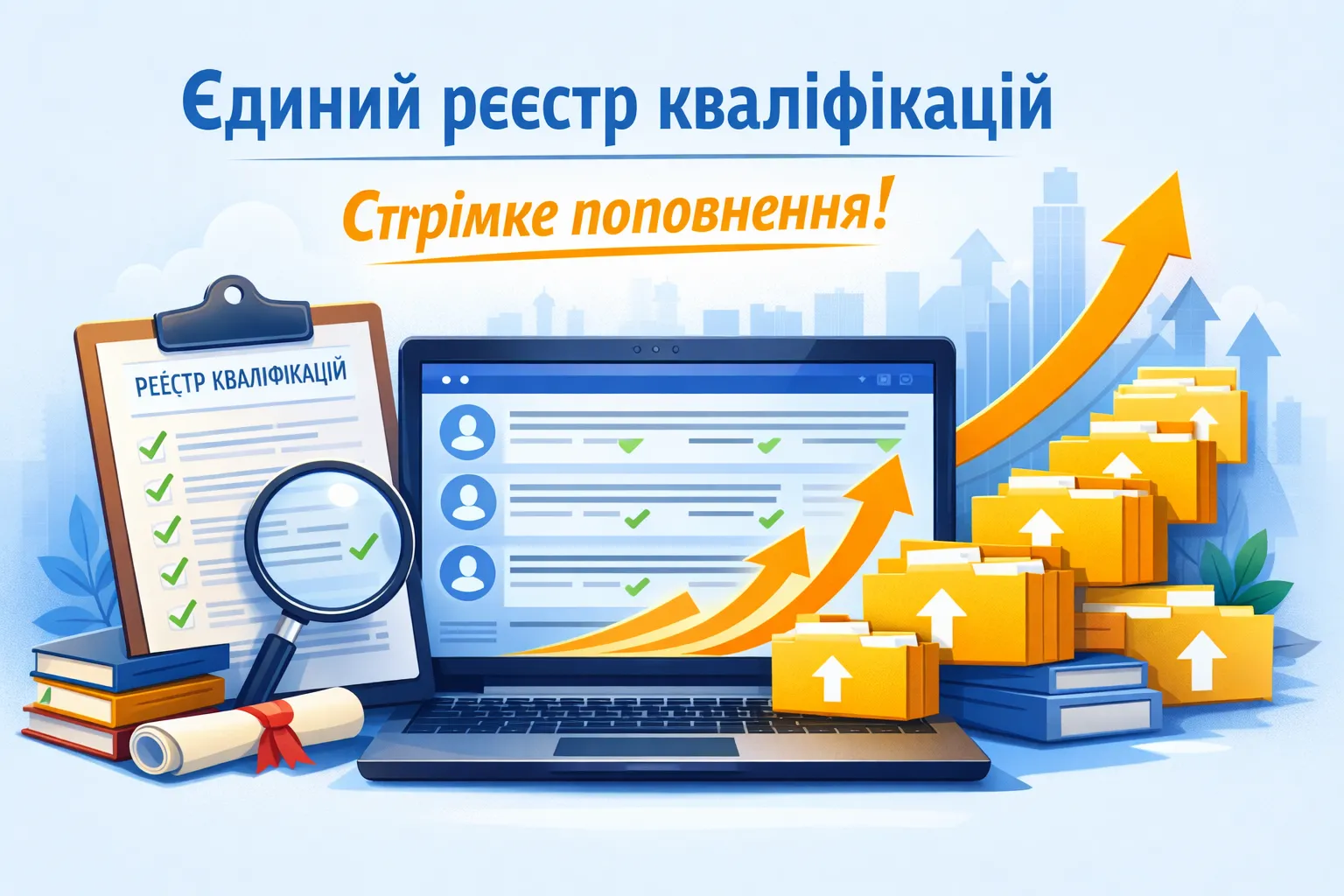Єдиний реєстр кваліфікацій стримко поповнюється