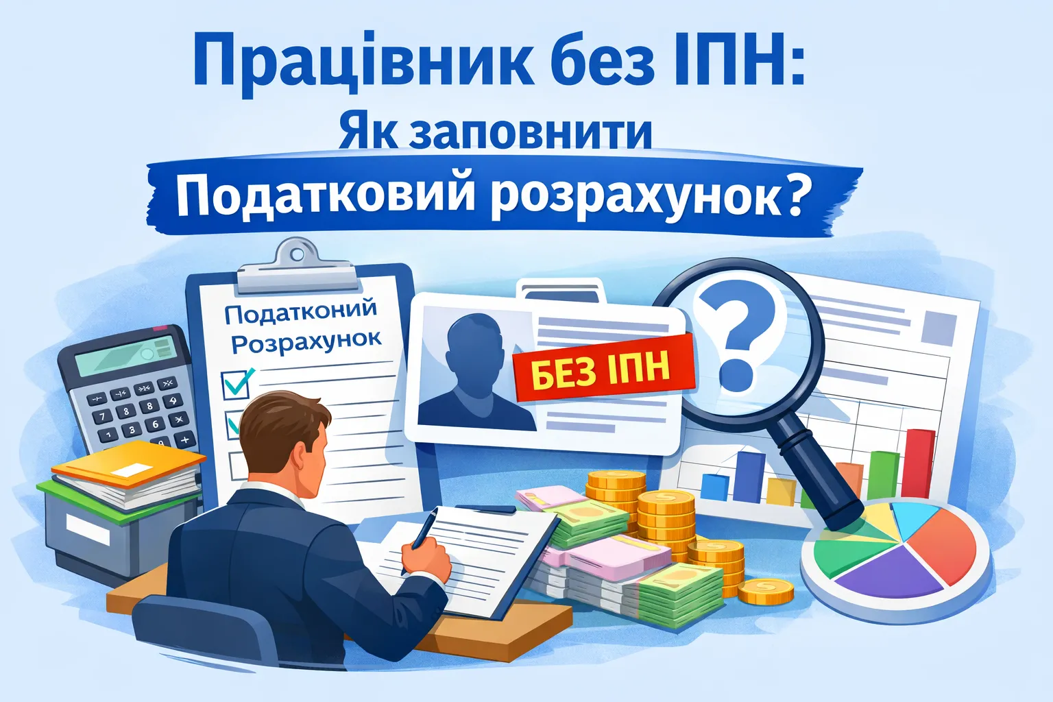 Працівник без ІПН: як заповнити Податковий розрахунок?