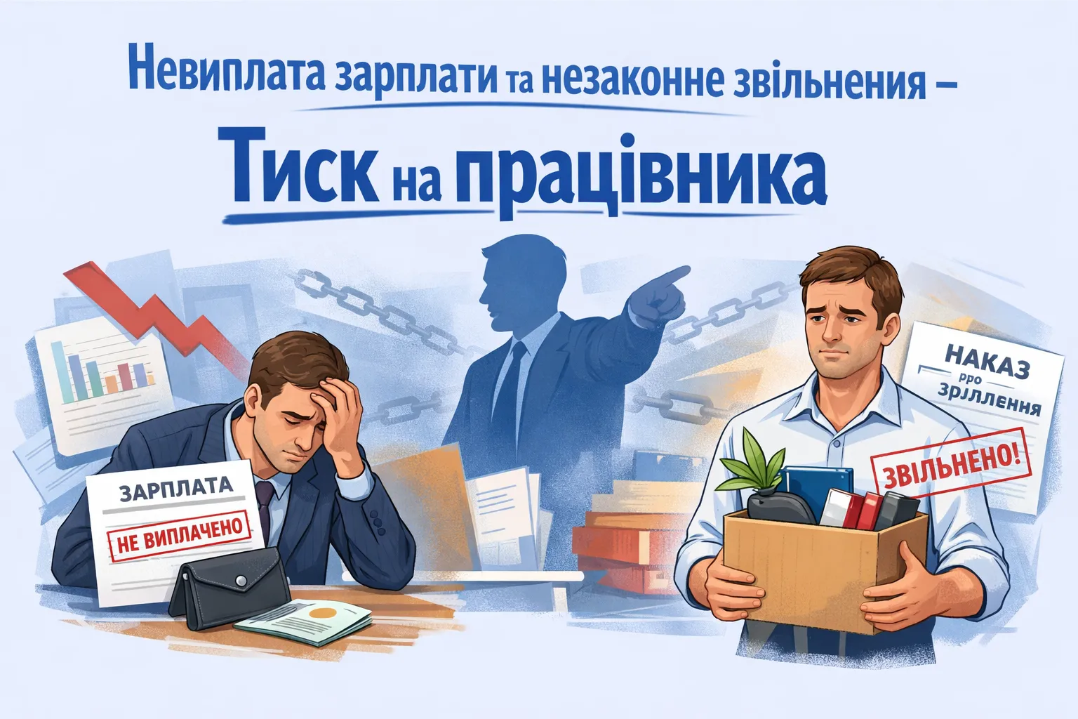 Когда невыплата зарплаты и незаконное увольнение становятся формой травли работника