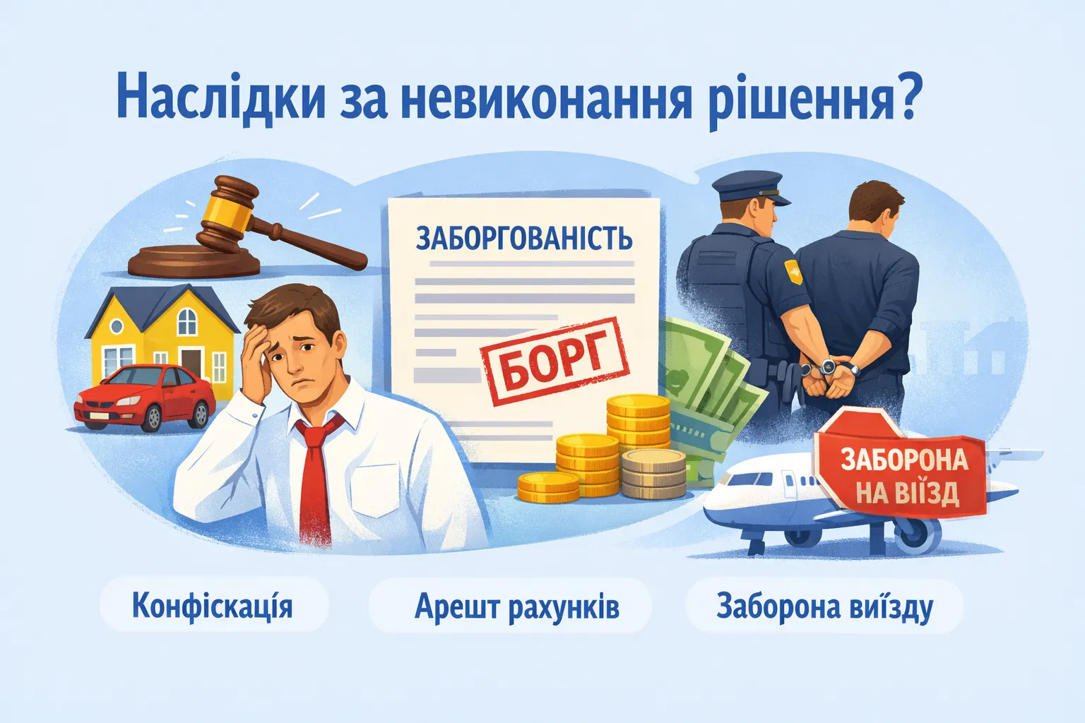 Что ожидает должника в случае невыполнения решения? Что ожидает должника в случае невыполнения решения?