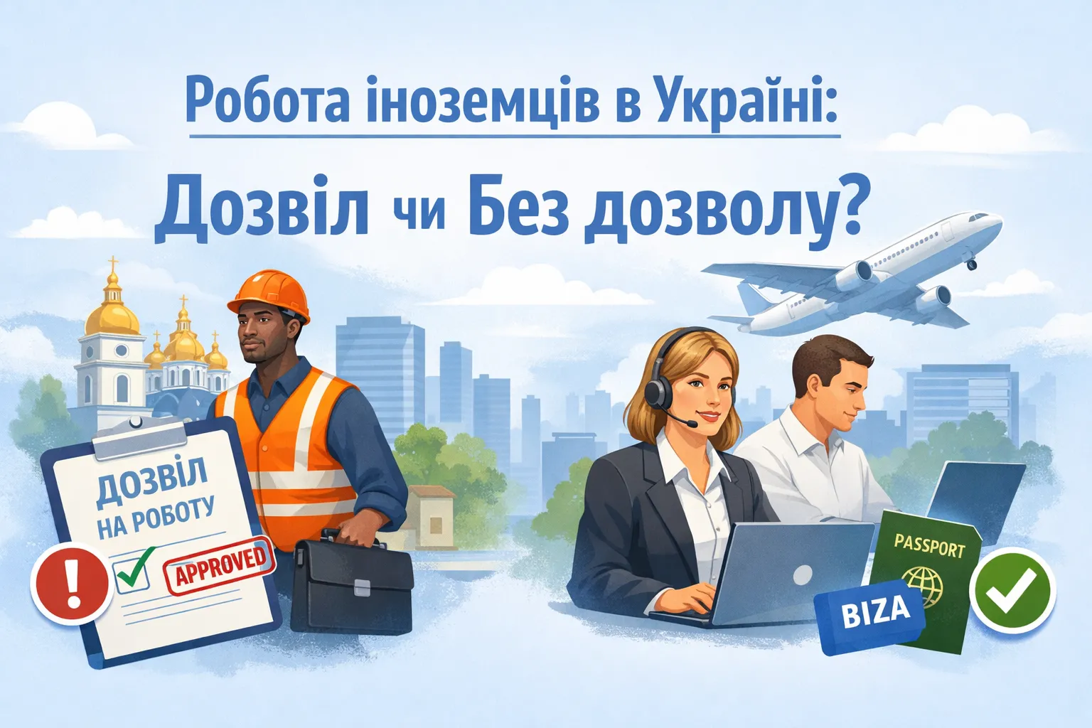 Іноземці на роботі в Україні: коли потрібен дозвіл, а коли – ні?