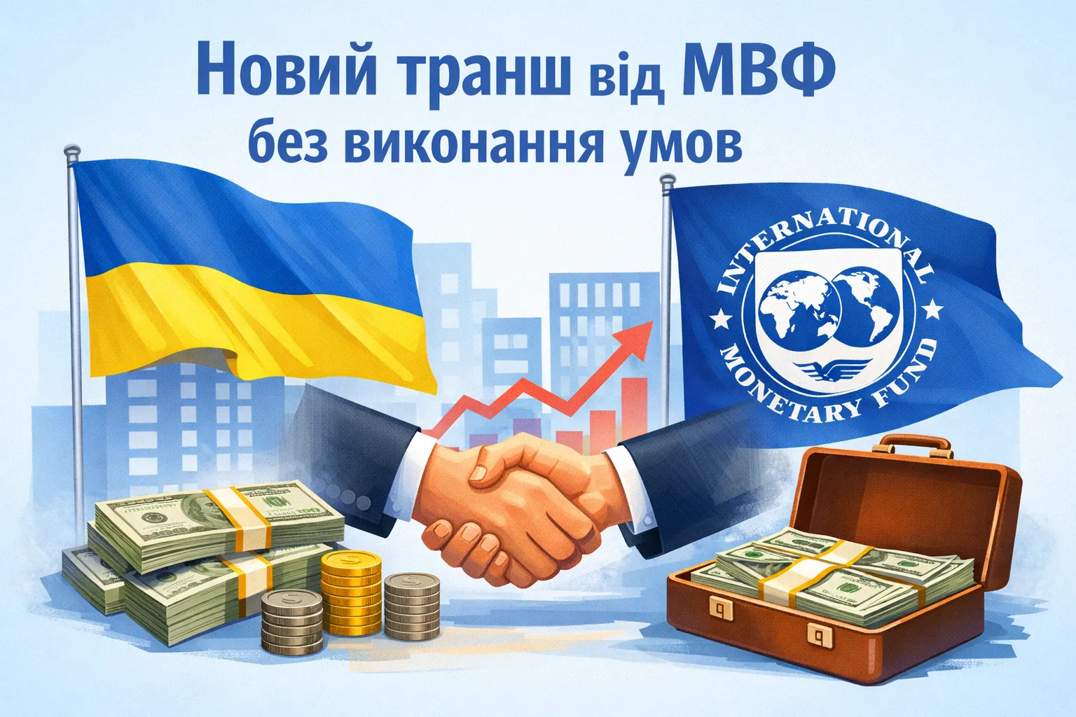 Україна отримає новий транш, не виконавши вимоги МВФ Україна отримає новий транш, не виконавши вимоги МВФ