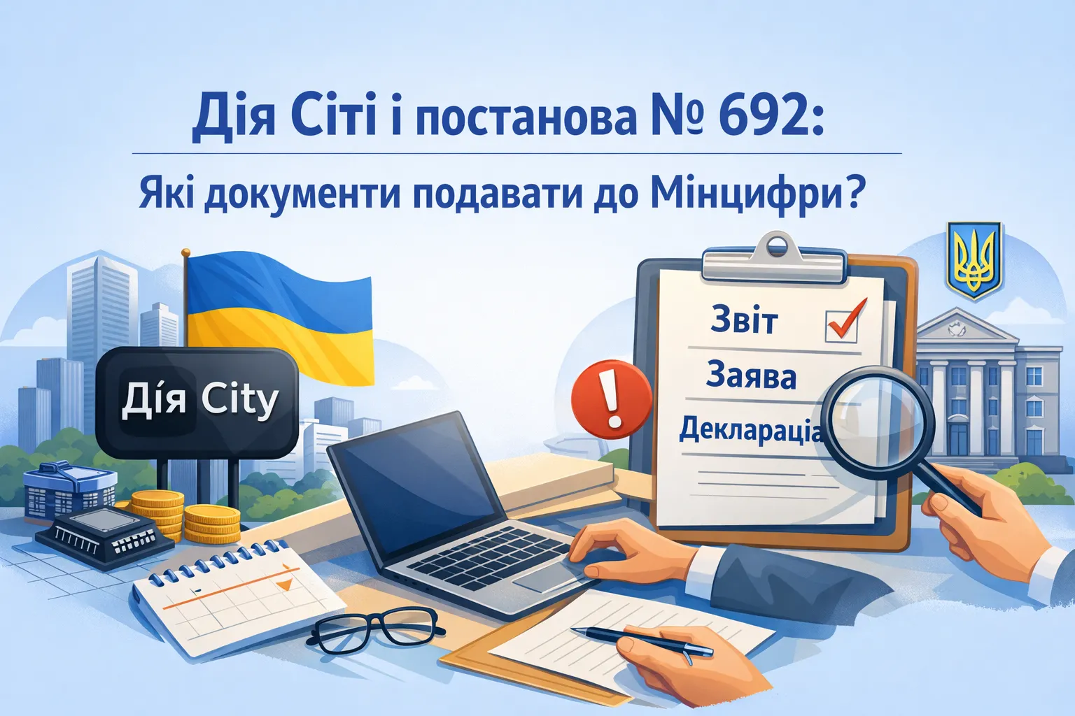 Дія Сіті и критичность после постановления № 692: какие документы подавать в Минцифры