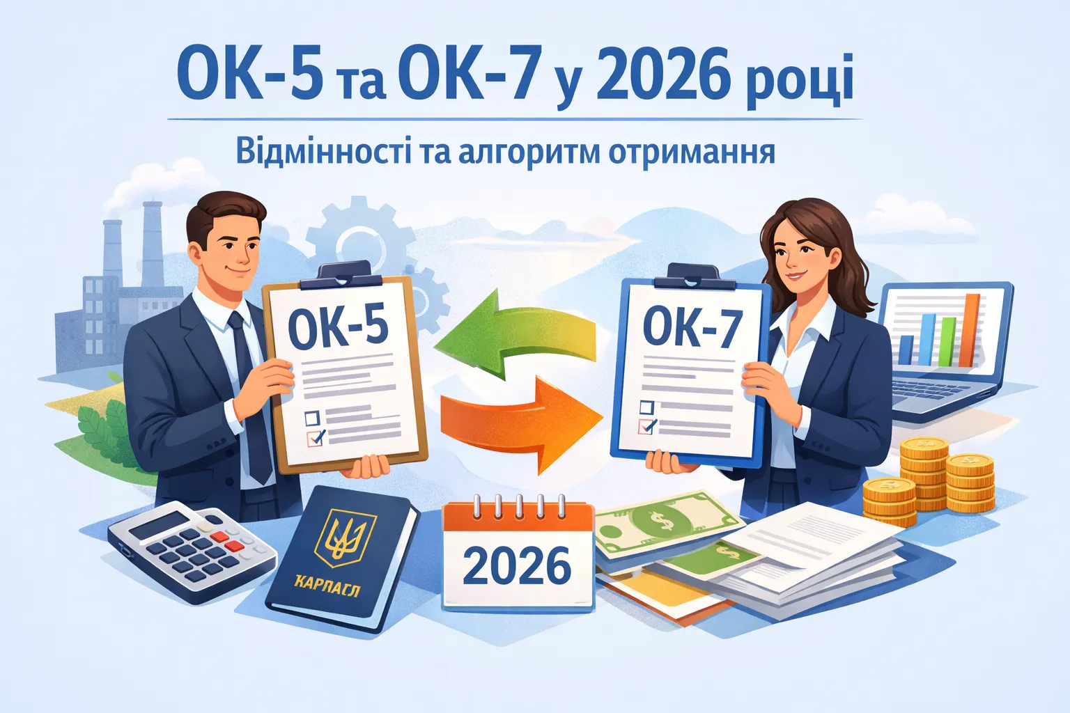 ОК-5 и ОК-7 в 2026 году: отличия, назначение и алгоритм получения