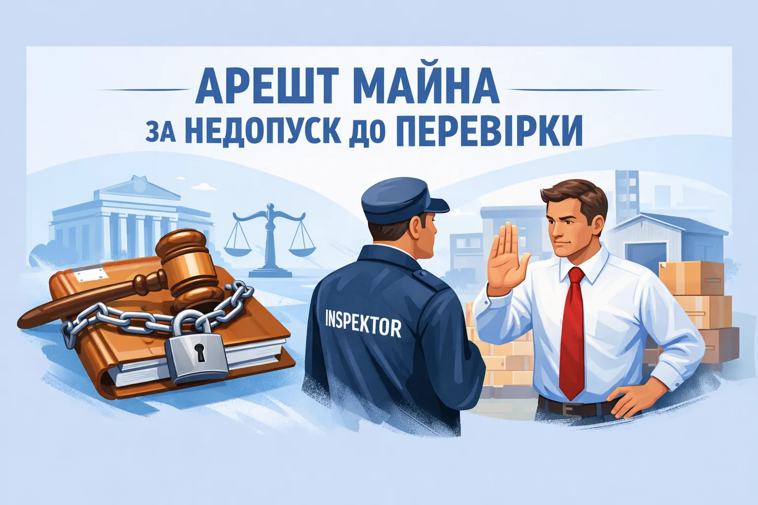 Суд визнав законним адміністративний арешт майна через недопуск до перевірки
