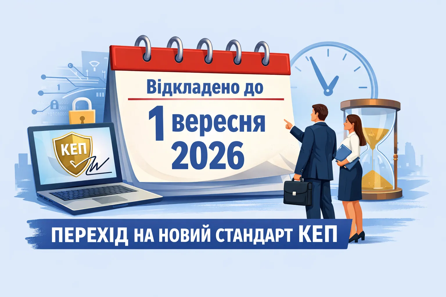 Переход на новый стандарт КЭП отложили до 1 сентября 2026 года