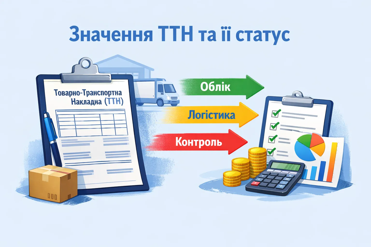 Значення ТТН в обліку та її статус
