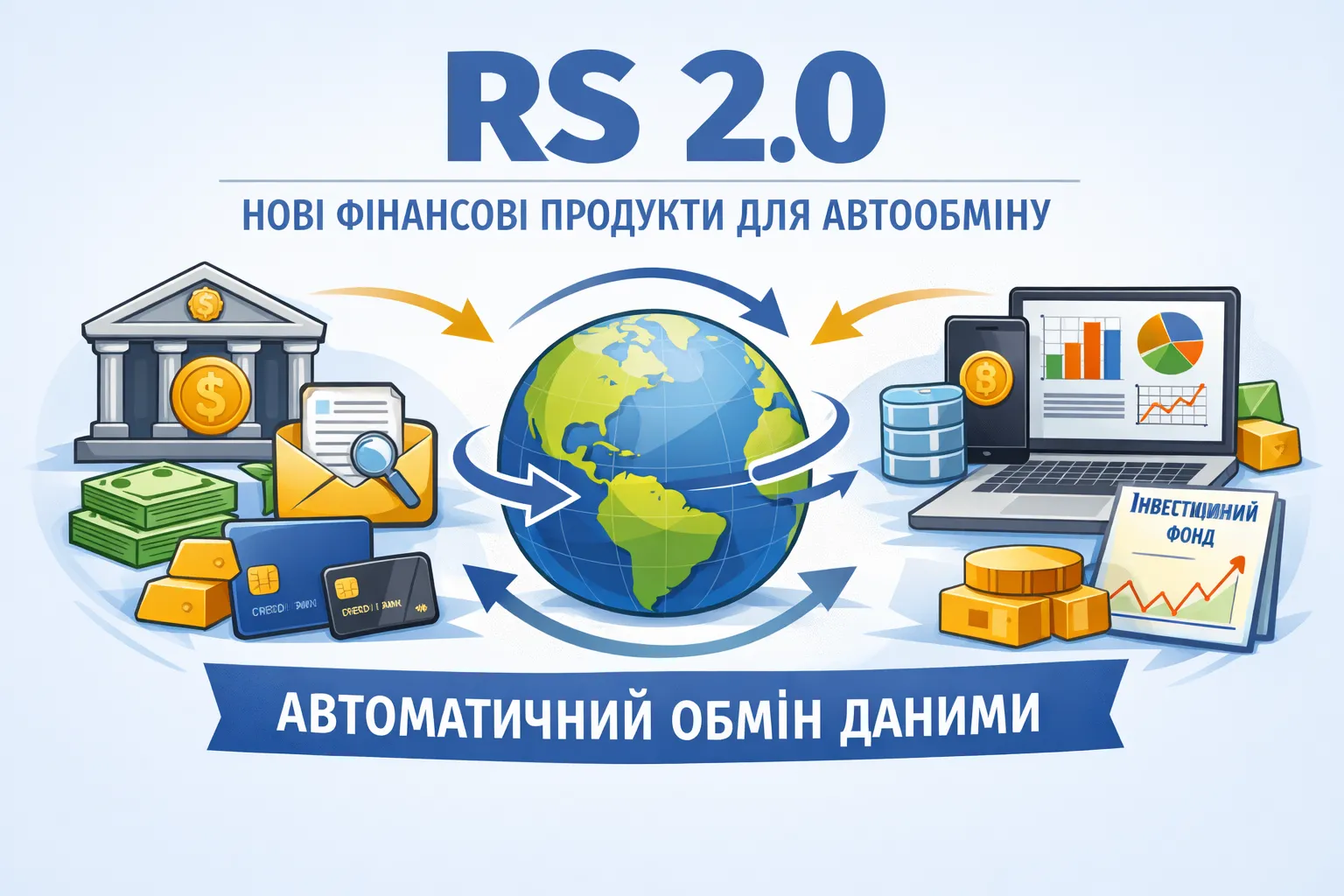 RS 2.0: розширено перелік фінансових продуктів для автоматичного обміну інформацією