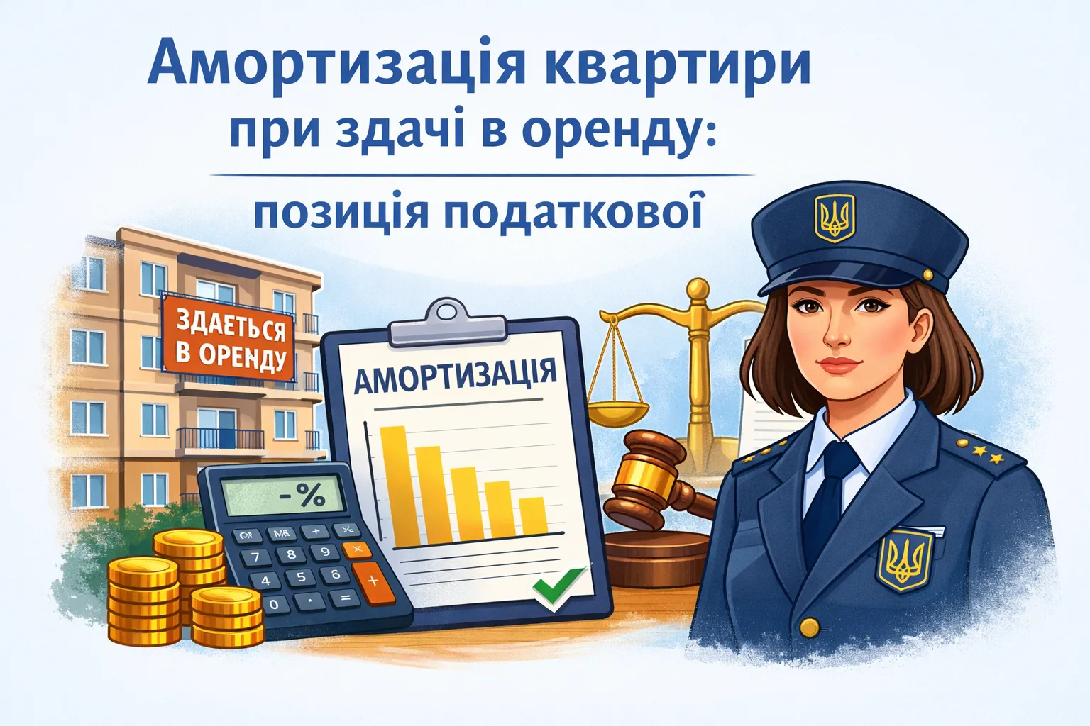 Амортизація квартири, що здається в оренду фізособі: позиція податкової Амортизація квартири, що здається в оренду фізособі: позиція податкової