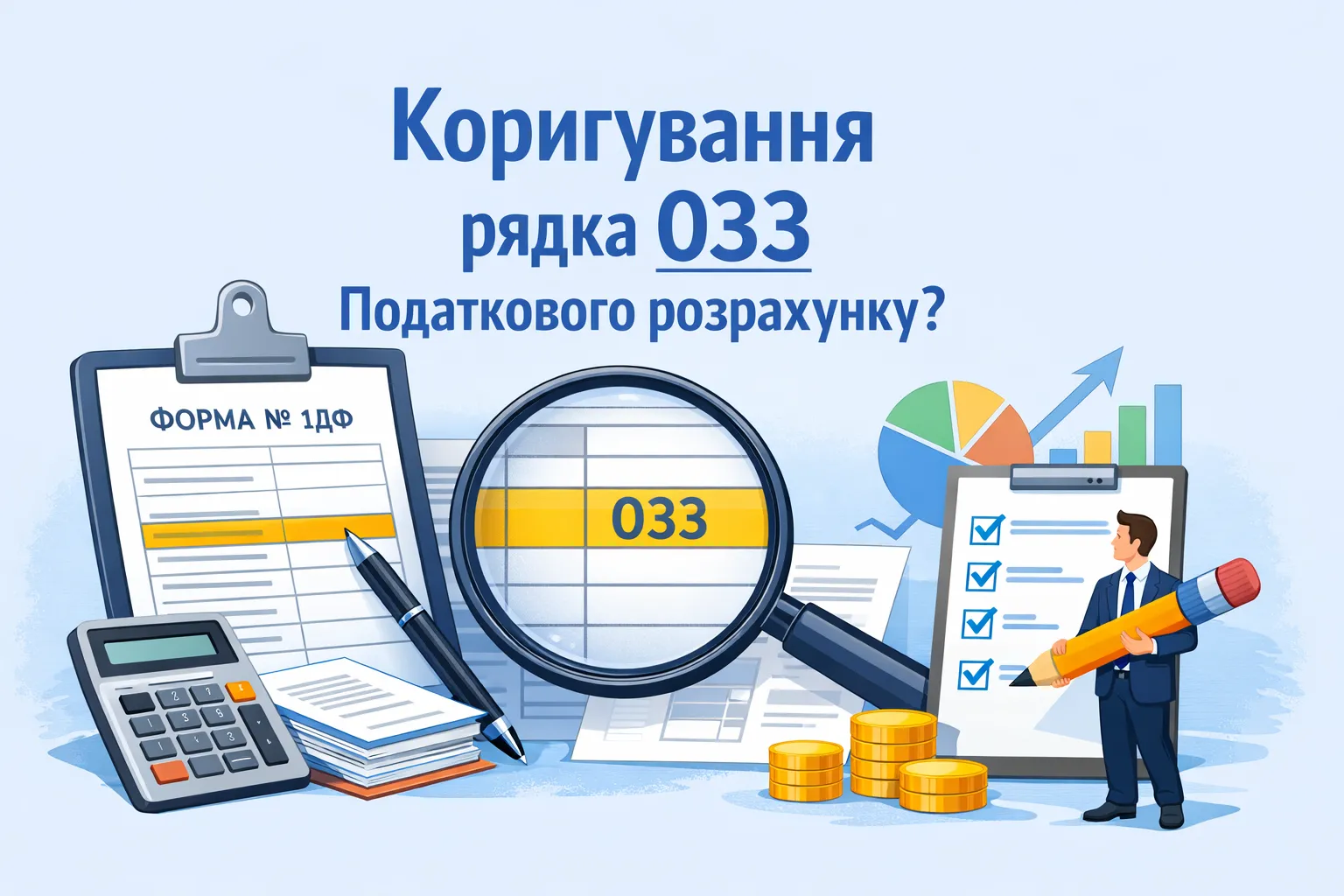 Чи передбачено коригування реквізитів рядка 033 Податкового розрахунку?