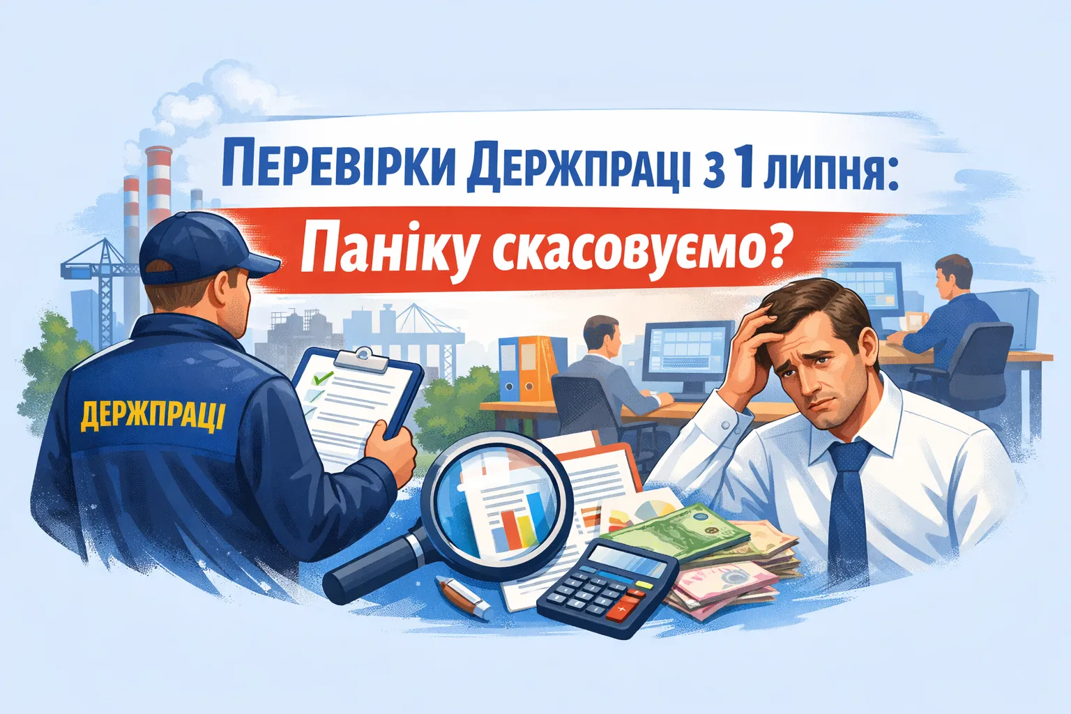 Перевірки Держпраці з 1 липня: паніку скасовуємо?