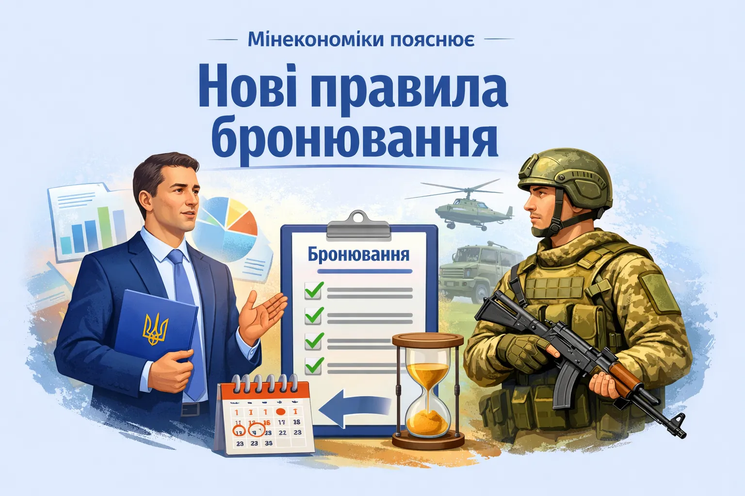 У Мінекономіки пояснили нові правила бронювання У Мінекономіки пояснили нові правила бронювання